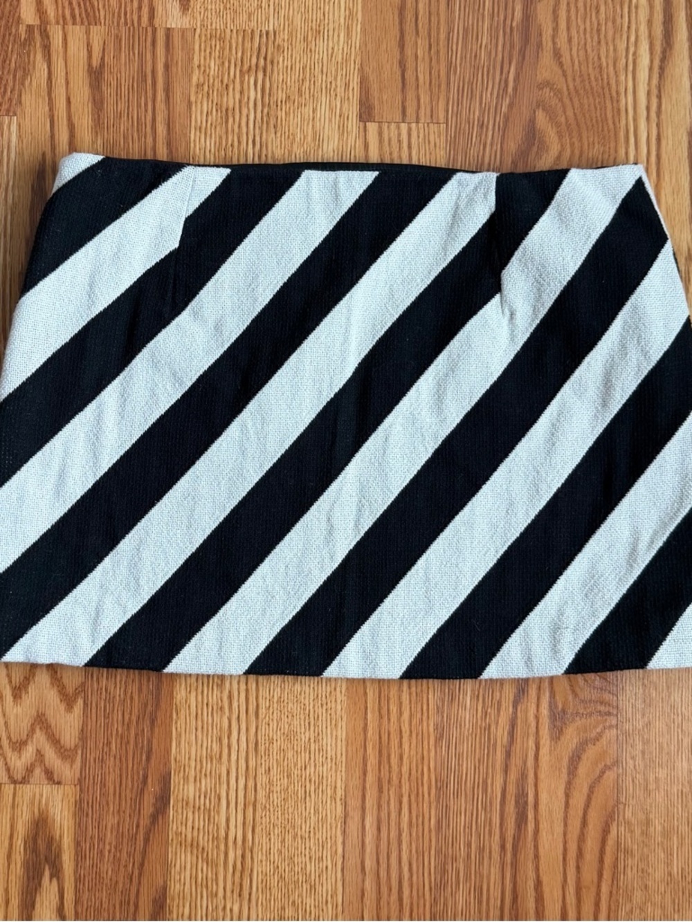 MANGO Striped Mini Skirt - Picture 5 of 10